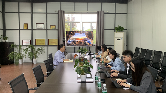 廣西壯族自治區投資促進局一行到廣西申龍開展場景創新與招商項目調研工作